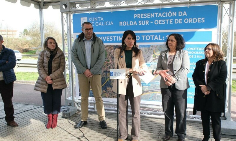A XUNTA CONSTRUIRÁ A ROLDA SUR-OESTE DE ORDES CUN INVESTIMENTO DE 12M € PARA MELLORAR A MOBILIDADE NO CONCELLO E REFORZAR A SEGURIDADE E A CONEXIÓN COA CONTORNA