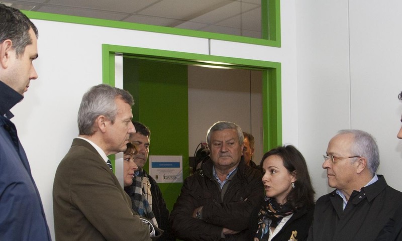 O vicepresidente da Xunta de Galicia visita o CIM de Ordes 